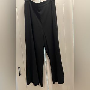 Black wide leg pant